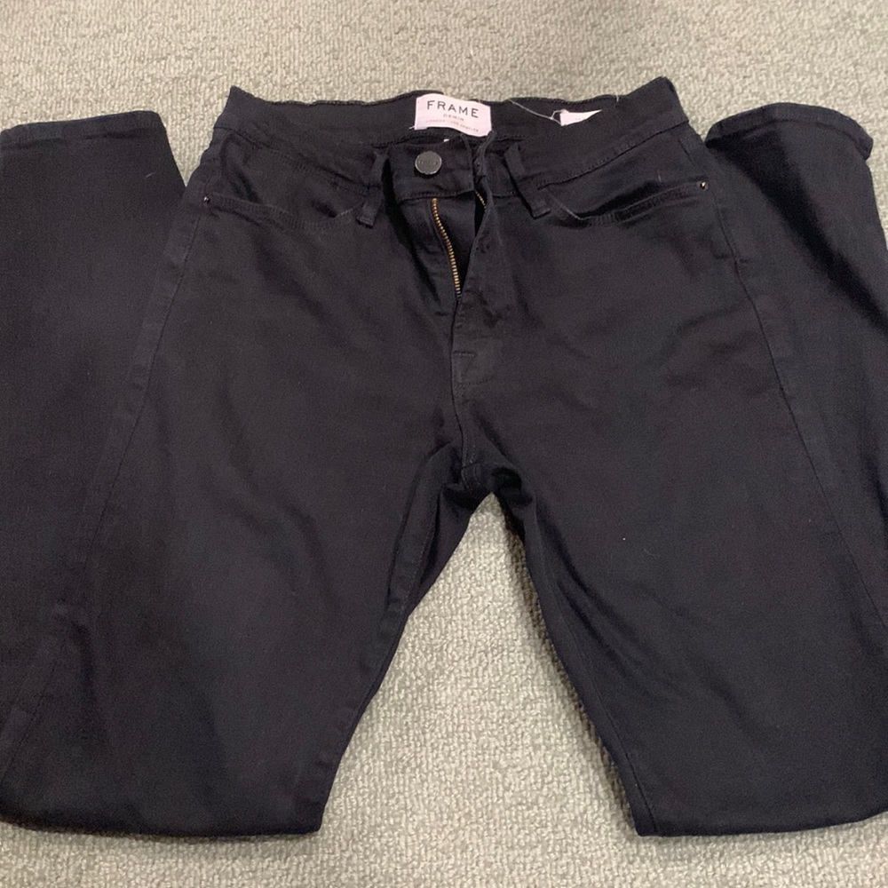 Black stretchy Jeans size 27